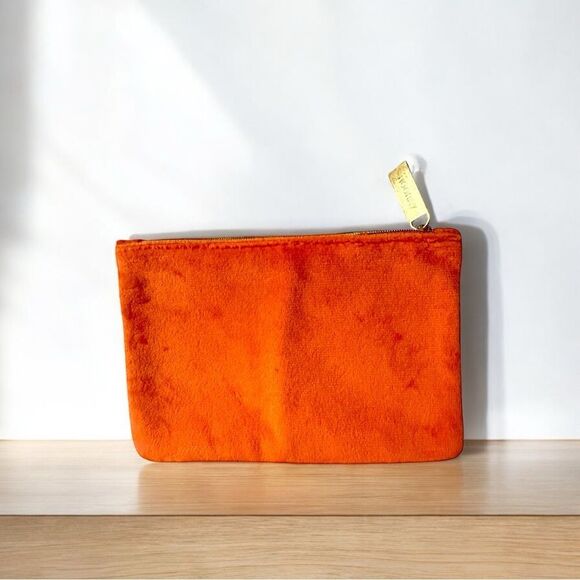 NEW Ipsy ~ 4 Glam Bags ~ Hearts Pink Yellow Neon Net Fuzzy Red ~ Makeup Pouch - Picture 6 of 11